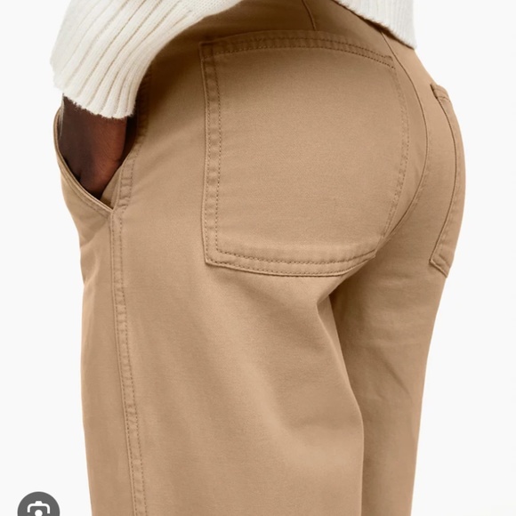 SUNDAY BEST mid rise straight leg chinos trousers pockets Women’s size 8 - Picture 15 of 15